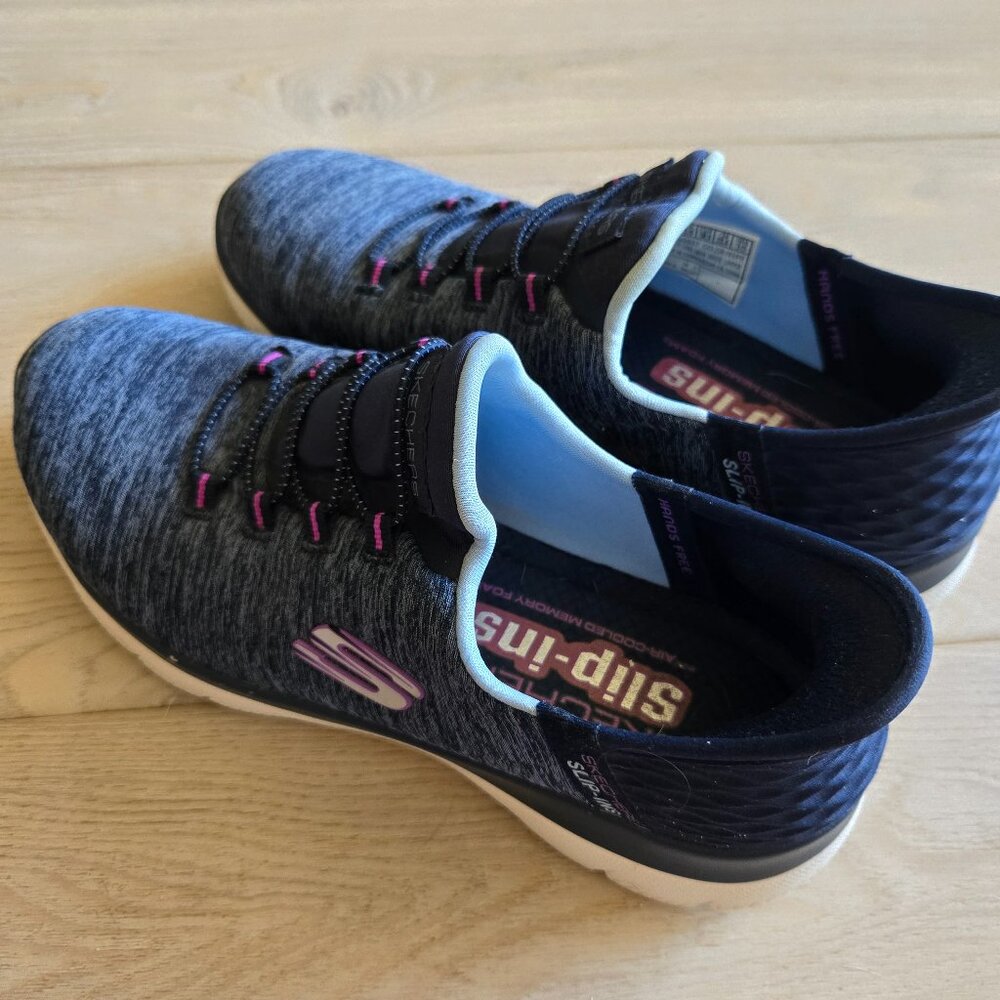 Skechers Slip Ins Women's Size 6.5 Blue